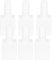 HOMSFOU Lot De 6 Flacons De Vernis À Ongles Gel Vides Avec Brosse Rechargeables Résistants Aux Uv 10 Ml Pour Nail Art Voyage