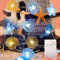 ENLACE Lichterkette Meerestiere, 3M 30 LED Seepferdchen Seestern Wellhornschnecken Muschel Lichterkette, Lichterkette Kinderzimmer, Maritime Lichterkette für Kinderzimmer Hochzeit Party Deko