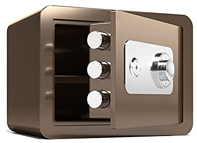 Safes feuerfeste und Anti-Diebstahl-Stahl sicher, geheime Aufbewahrungsbox mit großer Kapazität, Einreichungsschränke des Hausbüros sind sicher und langlebig (30 x 38 x 30 cm) (30 x 38 x 30 cm)