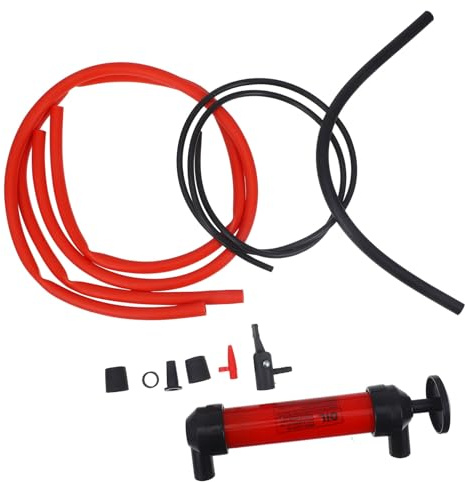 Yardwe Pompa Manuale per Estrattore Olio Motore Pompa Aspirazione Liquidi Auto Senza Alimentazione Esterna Portatile per Cambio Olio e Trasferimento Fluidi Automotive