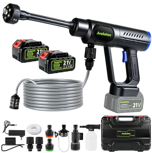 Avalution Cordless Washer,2026 Newly Portable Handheld Car Washer