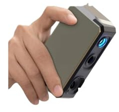 Seal (Premium) 3D-Scanner for 3D-Druck – mit Drehteller & Handscanner, 0,01 mm Genauigkeit,05 24-Bit-Farbscan, 10 FPS Scangeschwindigkeit