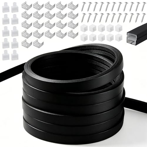 LED Streifen,LED Schiene 8m,Akustikpaneele LEDs Streifen,LED Profil Silikon