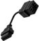 Goliton OBD OBD2 16 Pin Stecker Diagnostic Adapter Kompatibel für Toyota 17 Pin