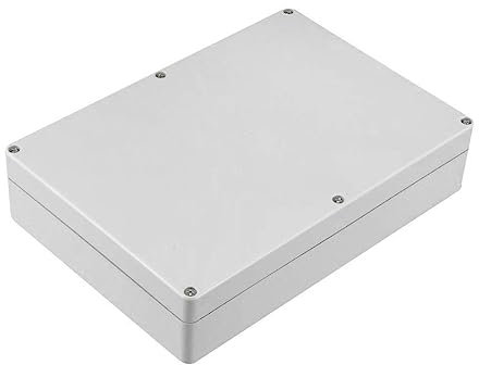 Outdoor Project Box,Saim ABS Plastic Waterproof Electronic Project DIY Junction Box Enclosure Case 263 x 182 x 60mm