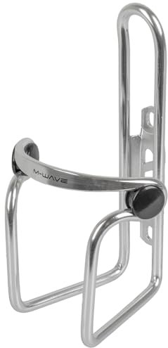 M-Wave Portabottiglie, alluminio, argento