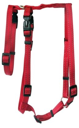 Wolters Geschirr Soft & Safe No Escape, Größe:M 40-50 cm, Farbe:Cayenne