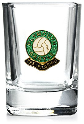 Knight Football Shot Glass Plymouth