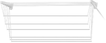 Jumbo CS103/4 Steed160 Stendino a Parete/Soffitto Plastificato, 160 cm