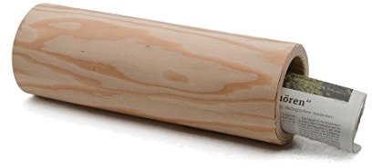 colourliving® Zeitungsrolle für Briefkasten aus Holz Lärchenholz Made in Germany