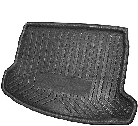 GZYF Kofferraumwanne für Nissan Qashqai J11 2014–2018, Schwarz