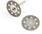 Disques diamant Dremel, Disque dremel, Lot De 10 Disques De Coupe Diamant 30 Mm 8 Trous, Disques diamant Avec 2 Mandrins, Mini Disques à Tronçonner Découpe Pour Outils Rotatifs