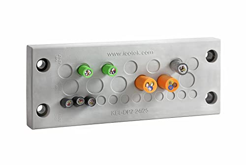 KEL-DPZ 24 Multi-Kabeldurchführung/Kabelverschraubung für Ausbruch 112 × 36 mm/wasserdicht IP66 (KEL-DPZ 24|15 (43720.900))