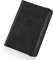 Larkumio Reisepasshülle, Reisepass Hülle Passport Cover mit RFID Blocker, PU-Leder Reisepass Tasche für Damen und Herren Urlaub Zubehör Travel Organizer (Schwarz)