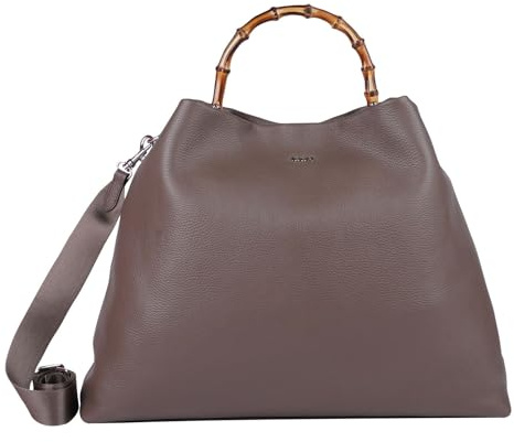 Joop! Handtasche Umhängetasche Chiara 2.0 Saba Shopper Fungi braun