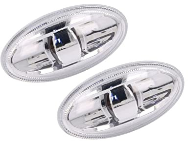 AUTORCE 2X Side Indicator Repeater Lamp (L,R) For CITROEN Berlingo C1 C2 C3 C4 C5 C6 Dispatch Spacetourer Xsara 6325G3, 6325.G3