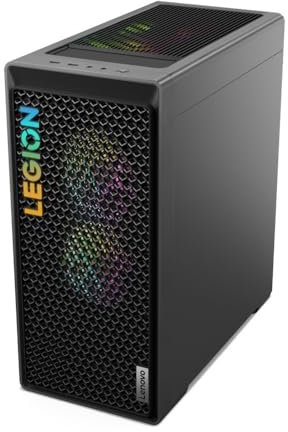 Lenovo Legion T5 26ARA8 Gaming Desktop (AMD Ryzen 7700, 16GB DDR5 RAM, 1TB SSD Storage, NVIDIA RTX 4070, Windows 11) - Grey