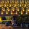 Loyyz 94 LED Lichterkette Schneeflocken,Lichtervorhang Weihnachten Innen 8 Modi und Timer Weihnachtsbeleuchtung Außen IP44 Weihnachtsdeko für Fenster,Hochzeit,Balkon,Schlafzimmer
