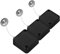 KONTONTY Cable Organizer Box Retractable Cable Anti-Theft Wire Storage for Exhibitions