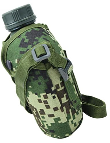 IWOWHERO Borraccia in Alluminio e Portatile e Multiuso Per Campeggio e Escursionismo Per Esterni Caccia e Pesca Duratura e Comoda