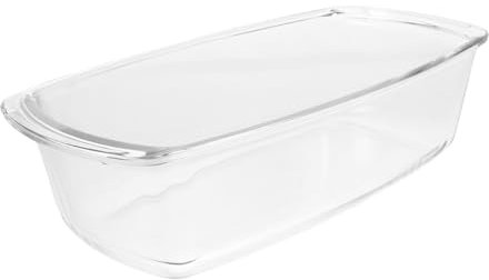 GRIRIW Hochtemperatur-backblech Aus Glas – Rechteckige Form Für Brot Und Käsekuchen Antihaftbeschichtet Für Backbegeisterte