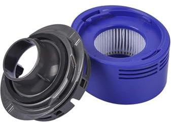 Vacuum attachment Rear Cover Adapter Parts/Rear HEPA Filter Compatible With And Fit Compatible With Dyson V7 V8 Cordless Vacuum Cleaner Accessories Parts(2PCS)