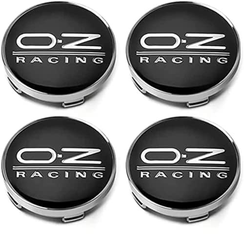 4 Stück Nabendeckel für OZ Racing O.Z für BMW Alpina B6 Gran Coupe 2015-2019, Radnabendeckel Felgendeckel Felgenkappen Nabenkappen Wheel Caps Radnabenabdeckung,56MM