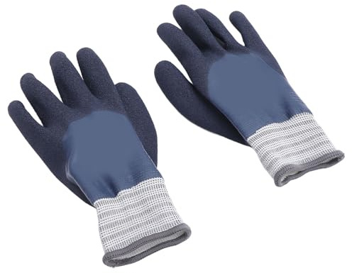 Eujgoov 1000 V Elektrisch Isolierte Gummihandschuhe, Schnittschutz, Slip-Design, 2 Paare für Elektriker, Elektrische Arbeit, Live-Schaltungsprojekte, Elektrische Wartung