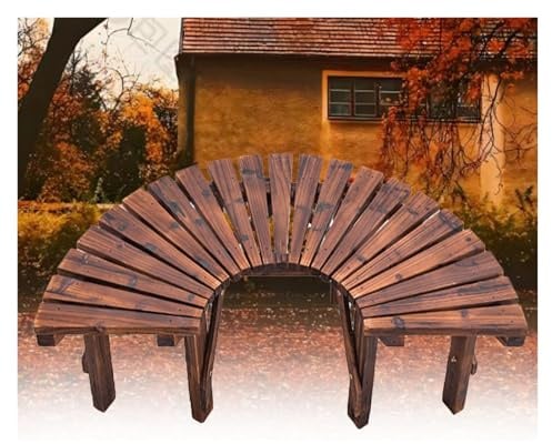 Trädbänk, Utemöbler Dekoration Sittplatser, Trädgårdspall I Trä, Kapacitet 400 Kg, Fri Kombination Av Former, For Parker Och Gårdar
