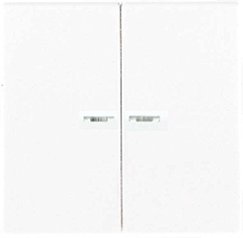 Jung ls990 - Tecla doble con 2 visores para 505kou gris claro