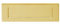 Carlisle Brass M36APB Victorian - Letter Plate (Contract Range),Gold