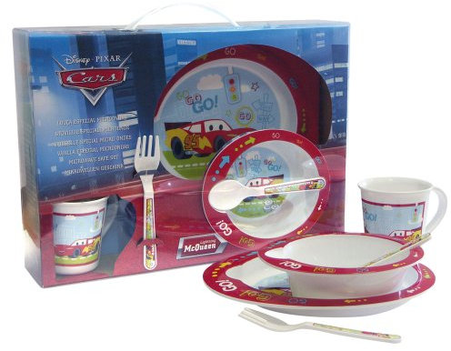 Spel - 004632 - Vaisselle - Set Bébé - 5 Pièces - Cars
