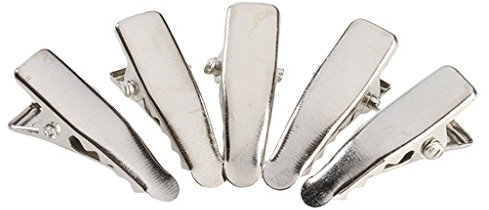 Lot de 50 mini pinces crocodiles avec dents