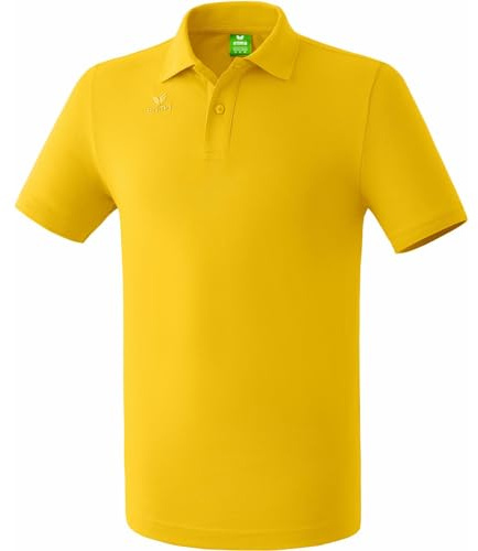 Erima Men's Casual Basics Teamsports Polo Shirt - Yellow, 2 X-Large arge arge arge arge arge
