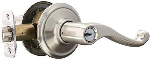 Schlage Lock Company F51FLA619 Schlage Flair Entrance, Satin Nickel
