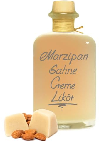 Marzipan Sahne Creme Likör 0,5L ein Traum von Mandeln und Sahnecreme 16% Vol