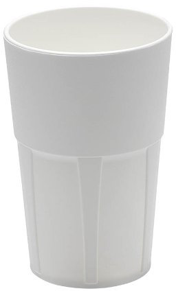 Mojito Design Box Verres à Cocktail, Plastique, Blanc, 0.35 litres, 6 pièces