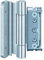 Simonswerk Modern Stahl Türband Baka Protect 4010 3D FD MSTS m.Stiftsich. 1 Satz= 3 Stk. Poliert silber