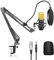 Neewer® NW-800 Professional Studio Broadcasting Recording Condenser Microphone & NW- 35 Adjustable Recording Microphone Suspension Scissor Arm Stand with Shock Mount and Mounting Clamp Kit
