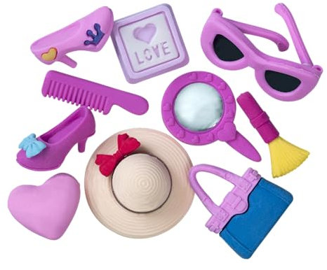 Linex Motiv-Radiergummi Girl Bag Spielzeug, 10 verschiedene Motive