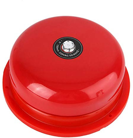 100db high decibel fire alarm bell 6 inch internal strike non sparking electric bell for fire alarm emergency evacuation(AC 220V) Alarm