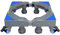 KOLENSA Washing Machine Refrigerator Stand Universal Adjustable and Movable Furniture Base，Telescopic Wheel Slide Brake Lift Mobile Brackets For Heavy Appliances Like Washers, Refrige and Dryers