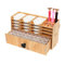 Hapivida Perlen Sortier Multifunktionsbox, Diamond Painting Vorratsbehälter, Holz Multi Layers Grids Diamond Organizer Case für Perlen, Strasssteine, DIY Nail Art, Schmuck