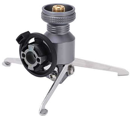 Gasherd Adapter Campingkocher Stativ Ständer 5kg Tragfähigkeit Klappbar Butan Gas Tank Halterung für Wandern Angeln Camping