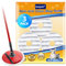 KEEPOW Spin Mop Head Replacement for Vi-le-das Spin and Clean Mop, Washable Mop Pads Compatible with Mop Head Replacement (3 Pack)