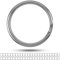 Schlüsselringe Set, Ø 15 mm Durchmesser, 48 Stück, aus gehärtetem Metall, in Silber, Metall Ringe Schlüsselanhänger, Schlüssel Organisation Autoschlüssel, Haustürschlüssel, Spaltringe O Ring DIY Kit