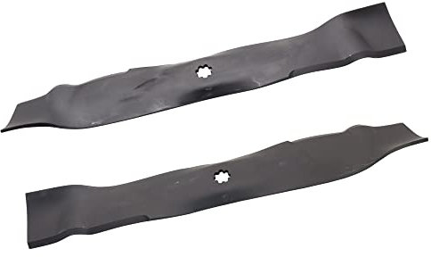 SECURA Jeu de lames (éjection) compatible avec John Deere X155R Tracteur de pelouse