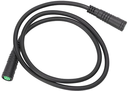 Ejoyous Câble d'extension pour ordinateur de vélo, rallonge électrique pour écran de vélo électrique, étanche, câble d'extension 5 broches pour Bafang
