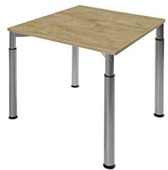 boho office® Konferenztisch Schreibtisch höhenverstellbar