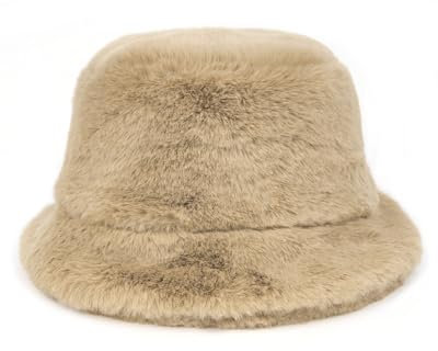 Zylioo XXL-3XL Winter Fischerhut Für Großen Kopf,Winter Warmer Anglerhut 60-64,Winter Pelzig Bucket Hats